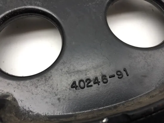 Rear Drive Belt Pulley 1991 Harley-Davidson Sportster 1200 XLH1200 3389 3