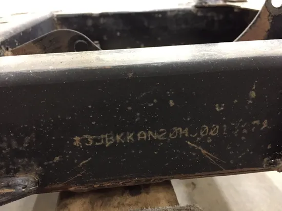 Frame Chassis 2017 Can-Am Commander 800R 4x4 XT DPS 3398 x 8