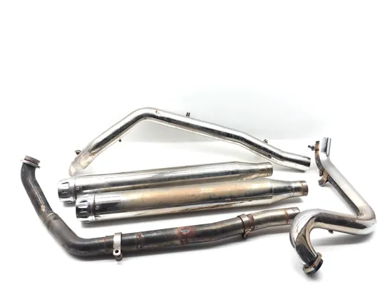 Full Dual Exhaust Muffler Pipe 2004 Harley Electra Ultra Classic EFI 3388x 1