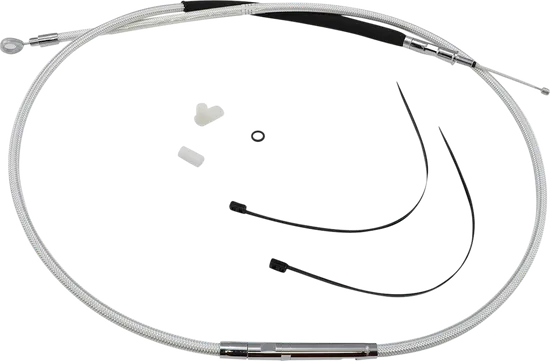 Magnum High-Efficiency Braided Clutch Cable Sterling Chromite 74.6875in.