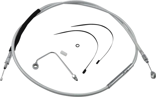 Magnum High-Efficiency Braided Clutch Cable Sterling Chromite 76.6875in.