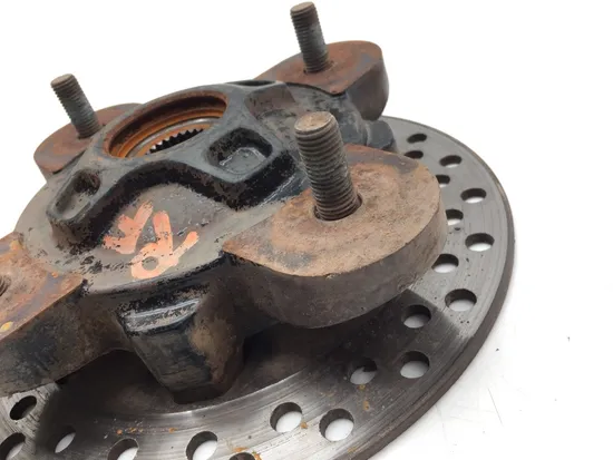 Front Wheel Hub with Rotor A 2021 Polaris Ranger 1000 EPS 3400 8