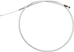 Magnum Braided Hydraulic Clutch Cable Line Chrome