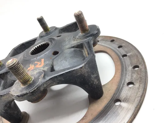 Front Wheel Hub with Rotor A 2022 Can-Am Maverick X3 RR 4x4 XDS Turbo DPS 3399 8