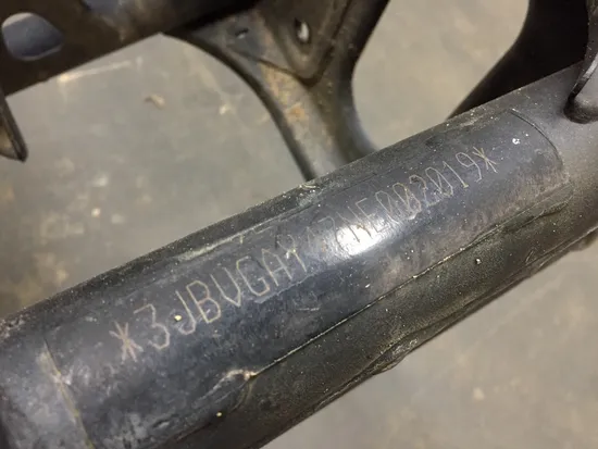 Frame Chassis 2022 Can-Am Maverick X3 RR 4x4 XDS Turbo DPS 3399 6