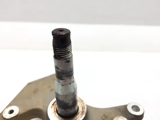 Right Passenger Front Spindle Steering Knuckle 2005 Suzuki Z400 LTZ400 3408 2