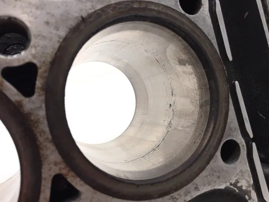 Engine Cylinder Jug 1982 Kawasaki KZ1100A Sports Shaft 3401 x 9