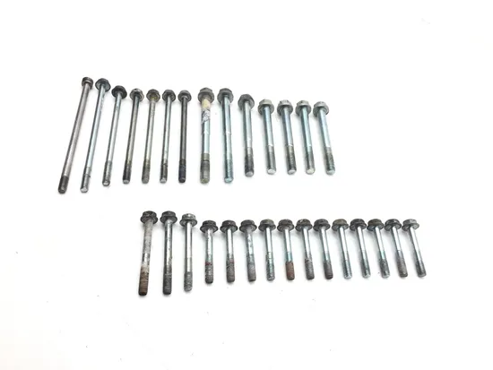 Upper Lower Center Cases Case Bolts 1982 Kawasaki KZ1100A Sports Shaft 3401 2