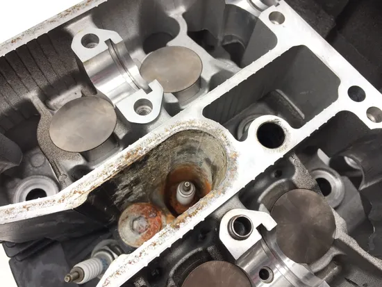 Engine Cylinder Head Complete Rear 2007 Suzuki Boulevard M109R 3404 5