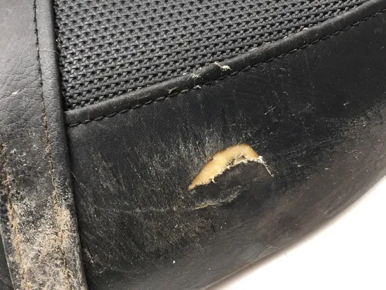 Rear Passenger Seat Back Pad Cushion 2007 Suzuki Boulevard M109R 3404 5