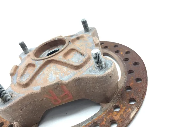 Front Wheel Hub with Rotor A 2012 Polaris RZR S 800 EFI 3411 x 7