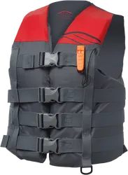 Men's Hydro Red Nylon Vest SM/MD Life Jacket Type 3 PFD