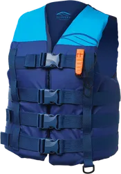 Men's Hydro Navy Blue Nylon Vest 4XL+ Life Jacket Type 3 PFD