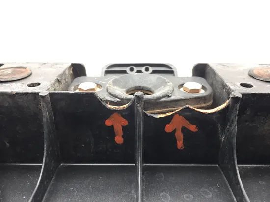 Left Side Driver Seat Mount Base 2012 Polaris RZR S 800 EFI 3411 x 7