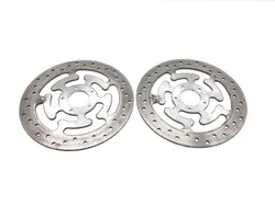 Left Right Front Brake Disc Rotors Set 2012 Electra Ultra Classic FLHTCU 3414