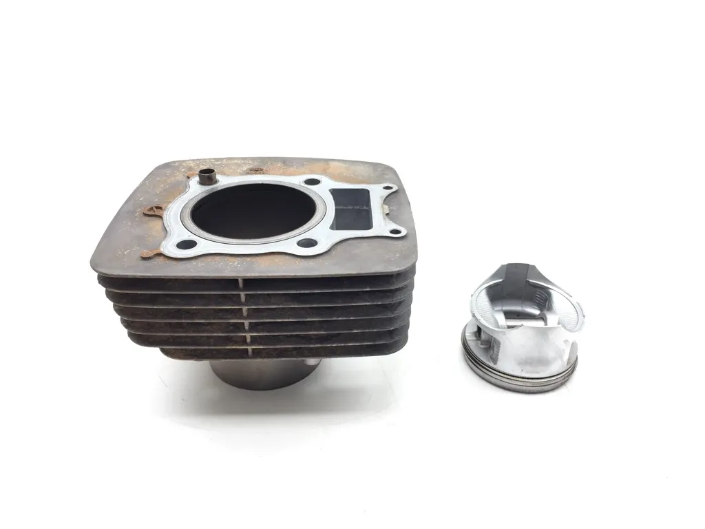 Engine Cylinder Jug W Piston 2002 Honda Rancher 350 TRX350FE 4x4 ES 3415