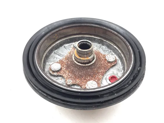 Front Drum Brake Backing Assembly Left 2002 Honda Rancher 350 4x4 ES 3415 7