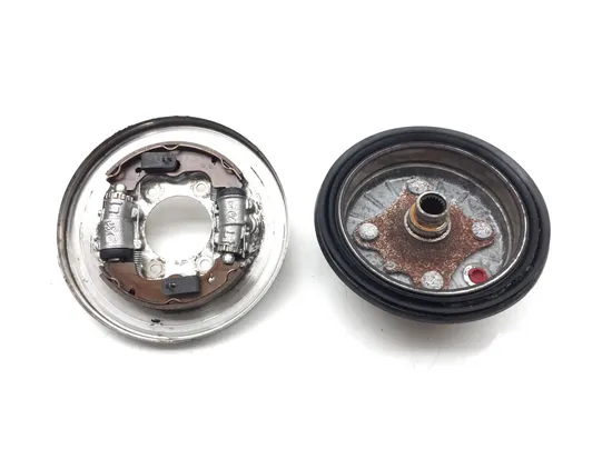 Front Drum Brake Backing Assembly Left 2002 Honda Rancher 350 4x4 ES 3415 6