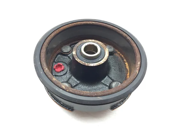 Front Drum Brake Backing Assembly Complete Left 2002 Honda Recon 250 ES 3413 7