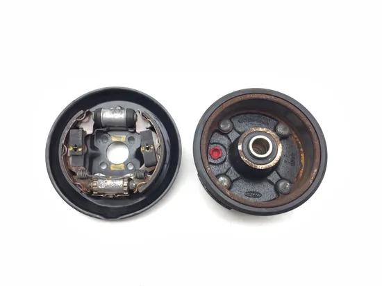 Front Drum Brake Backing Assembly Complete Left 2002 Honda Recon 250 ES 3413 6