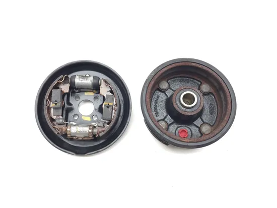 Front Drum Brake Backing Assembly Complete Right 2002 Honda Recon 250 ES 3413 2