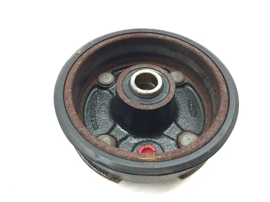 Front Drum Brake Backing Assembly Complete Right 2002 Honda Recon 250 ES 3413 7