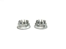 Front Wheel Hub Spindle Castle Nuts 2002 Honda Recon 250 TRX250TE 2x4 ES 3413