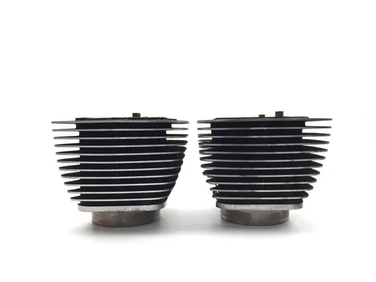 Front Rear Cylinder Jugs w Pistons 2007 Harley Electra Glide Classic FLHTC 3402 7