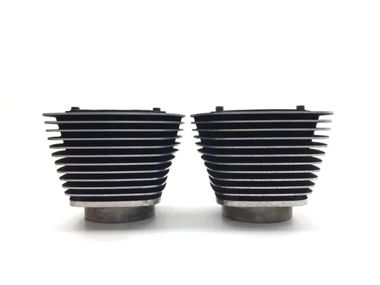 Front Rear Cylinder Jugs w Pistons 2007 Harley Electra Glide Classic FLHTC 3402 4