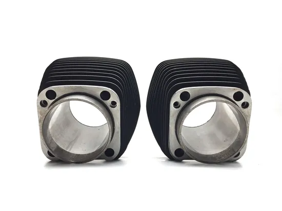 Front Rear Cylinder Jugs w Pistons 2007 Harley Electra Glide Classic FLHTC 3402 11