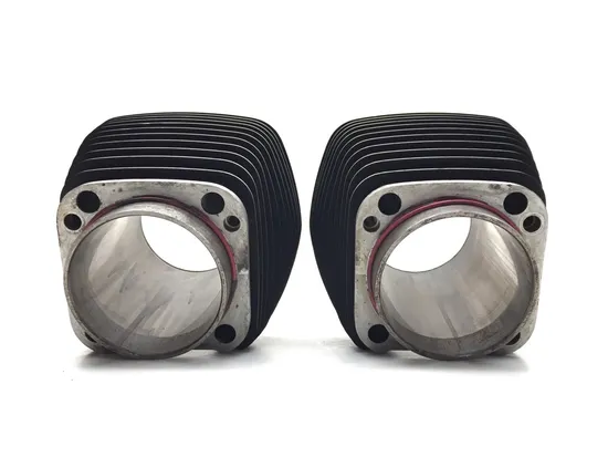 Harley 2007-2011 Electra Glide Ultra Front Rear Cylinder Jugs w Pistons 3418x 10