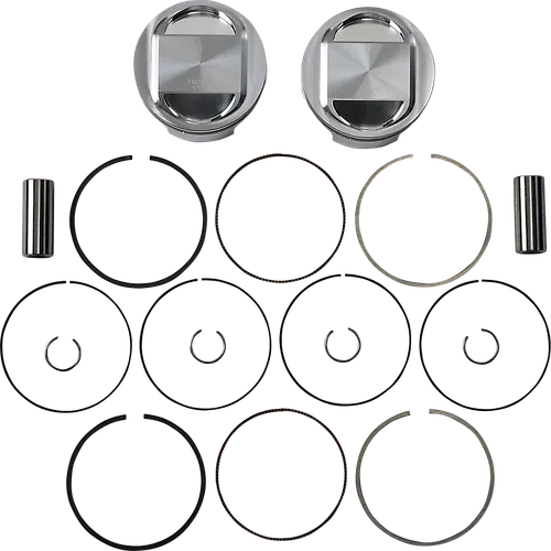 JE Piston Kit Rings Pins FSR STD 3.875in Bore 10.5:1