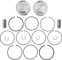 JE Piston Kit Rings Pins FSR STD 3.937in Bore 9.5:1