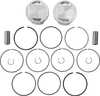 JE Piston Kit Rings Pins FSR STD 3.937in Bore 9.5:1