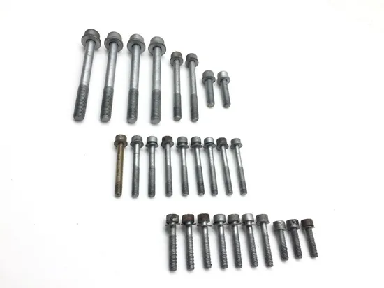 BMW 2003 R1150R Engine Left Right Center Case Bolts 3416 2