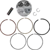 JE Piston Kit Rings Pins FSR STD 97mm Bore 12.8:1