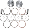 JE Piston Kit Rings Pins FSR STD 81mm Bore 13:1
