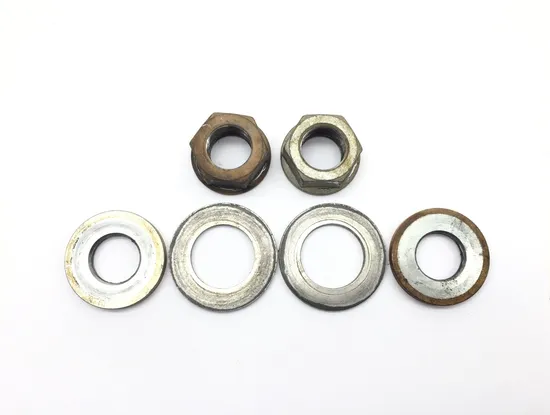 Kawasaki 2021 Teryx KRX 1000 KRF1000 Rear Wheel Axle Hub Castle Nuts 3392