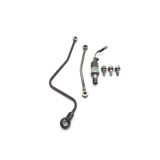 Yamaha 1993 Kodiak 400 YFM400FW 4x4 Engine Metal Oil Lines 3431