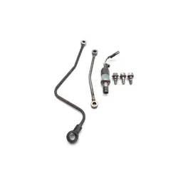 Yamaha 1993 Kodiak 400 YFM400FW 4x4 Engine Metal Oil Lines 3431