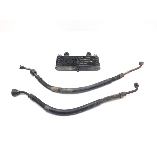 Yamaha 1993 Kodiak 400 YFM400FW 4x4 Engine Oil Cooler with Lines 3431 x 1