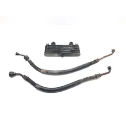 Yamaha 1993 Kodiak 400 YFM400FW 4x4 Engine Oil Cooler with Lines 3431 x