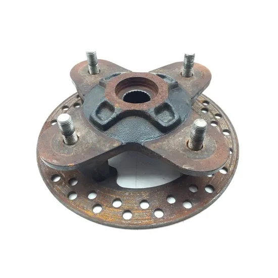 Polaris 2017 General 1000 EPS Rear Wheel Axle Hub With Rotor A 3421 4