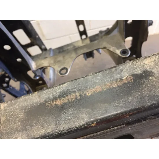 Yamaha 2017 Wolverine R-Spec  Frame Chassis 3422 2MB-F1110-00-00 6