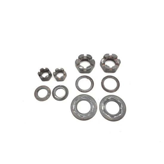 Suzuki 2007 Quadsport Z400 LTZ400 Front Rear Wheel Hub Spindle Castle Nuts 3436 1