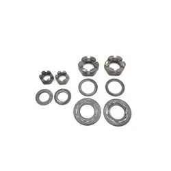 Suzuki 2007 Quadsport Z400 LTZ400 Front Rear Wheel Hub Spindle Castle Nuts 3436