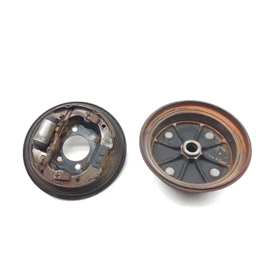 Kawasaki 2005 Mule 3010 KAF620E 4x4 Rear Brake Drum Assembly Left 3419 1