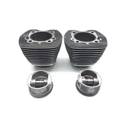Harley 2001 Electra Glide Classic EFI Front Rear Cylinder Jugs w Pistons 3433