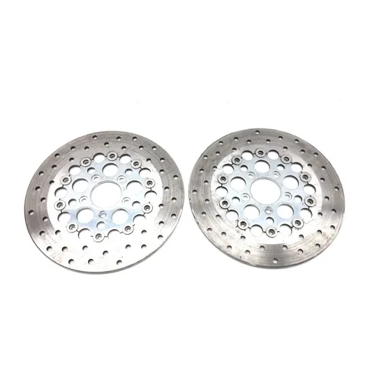 Harley 2001 Electra Glide Floating Left Right Front Brake Disc Rotors Set 3433 4