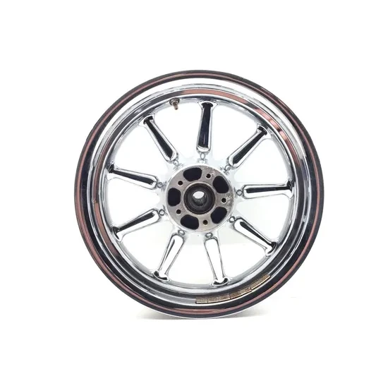 Harley 2001 Electra Glide Classic EFI FLHTCI Chrome Front Wheel Rim Mag 3433 x 8